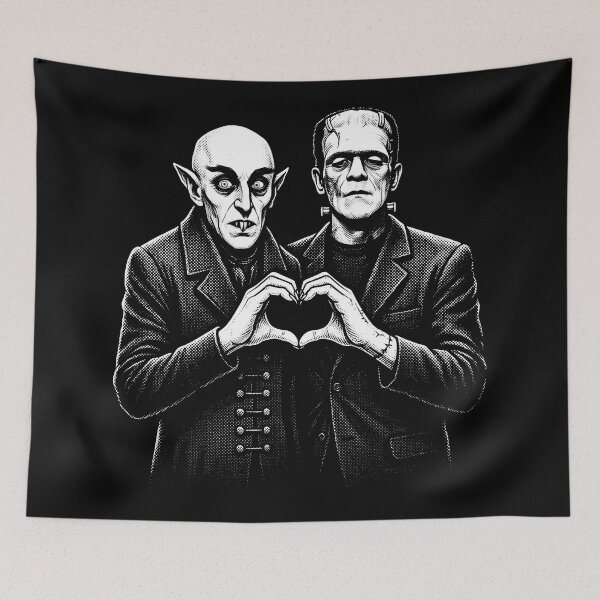 Item preview, Classic Monsters Love Forever designed and sold by TeeARTHY.