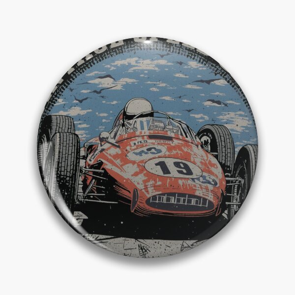 Item preview, The Golden Era Retro Red Grand Prix Roadster designed and sold by AgdBol.