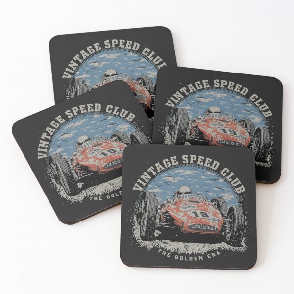 Item preview, The Golden Era Retro Red Grand Prix Roadster designed and sold by AgdBol.