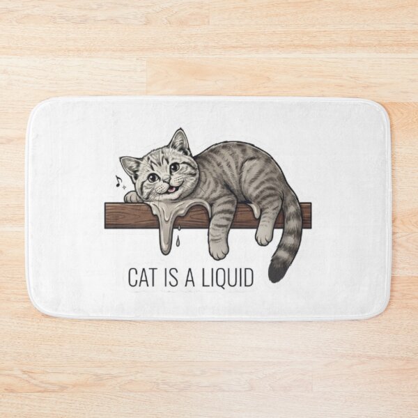 Item preview, Cat Is A Liquid Melting Kitten designed and sold by PrintforDesign.