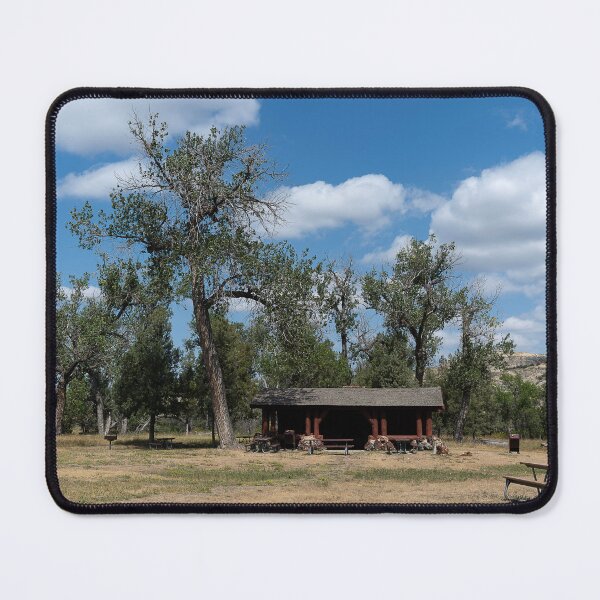 Item preview, Juniper Picnic Shelter at Theodore Roosevelt National Park designed and sold by lisavonbiela.