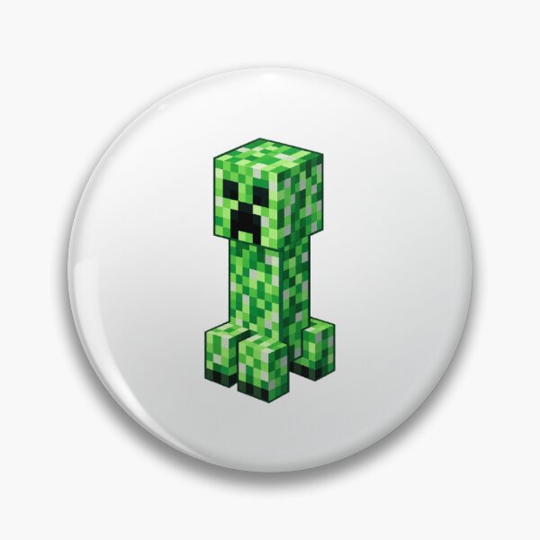 Item preview, Green Pixelated Minecraft Creeper Fan Art designed and sold by SoaresAsafe.