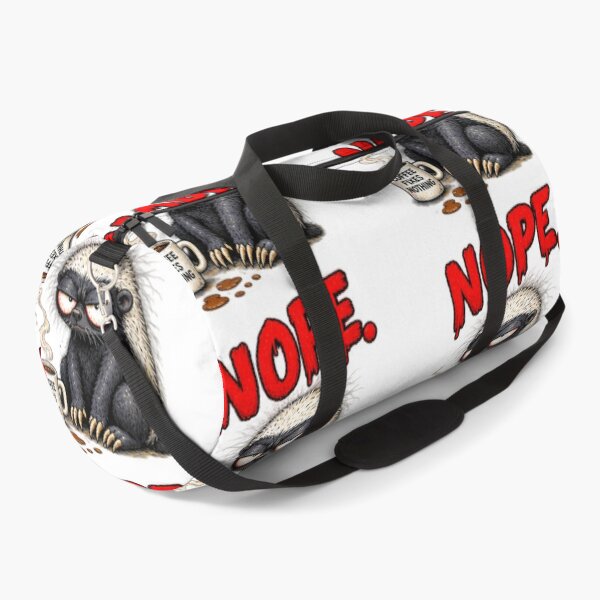 Item preview, Nope Coffee Fixes Nothing Honey Badger designed and sold by paintingnou.