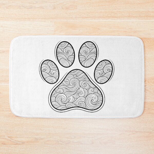Item preview, Minimalist Japanese Wave Footprint - Simplicity Collection designed and sold by Goodthingstree.