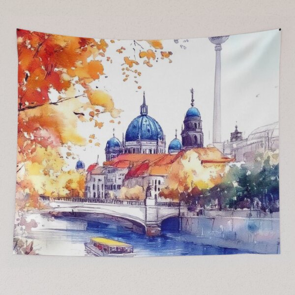 Item preview,  Berlin: Cathedral and TV Tower designed and sold by sid1802.