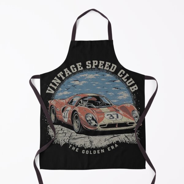 Item preview, The Golden Era Retro Red Sports Car Art designed and sold by AgdBol.