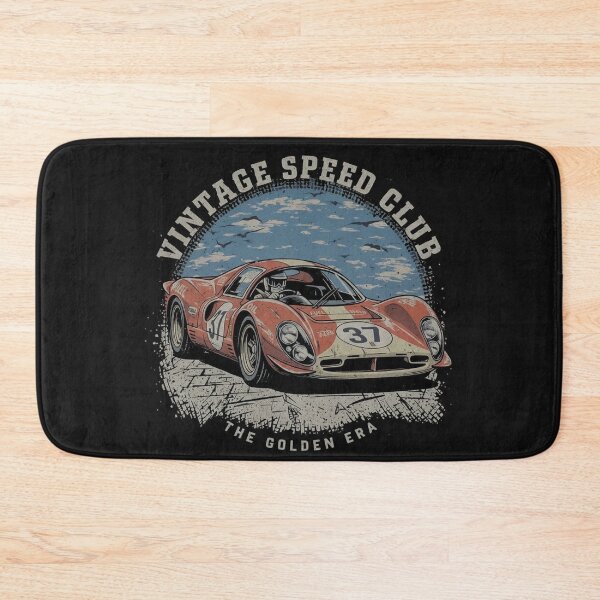Item preview, The Golden Era Retro Red Sports Car Art designed and sold by AgdBol.