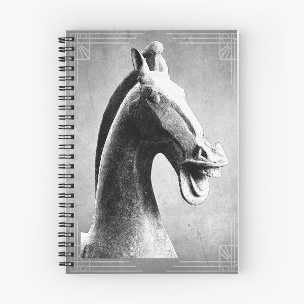 Item preview, Han Dynasty Ceramic Horse Head Profile designed and sold by Ghoul Enterprises.