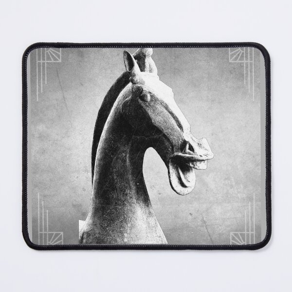 Item preview, Han Dynasty Ceramic Horse Head Profile designed and sold by Ghoul Enterprises.