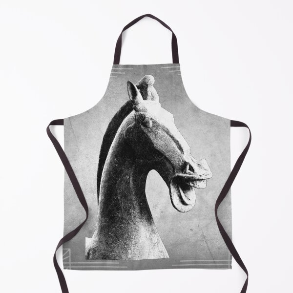 Item preview, Han Dynasty Ceramic Horse Head Profile designed and sold by Ghoul Enterprises.