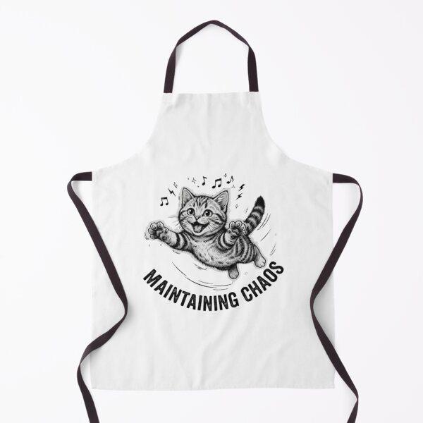 Item preview, Cute Chaotic Pouncing Tabby Kitten designed and sold by PrintforDesign.