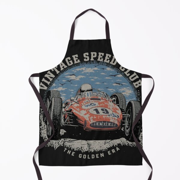 Item preview, The Golden Era Retro Red Grand Prix Illustration designed and sold by AgdBol.