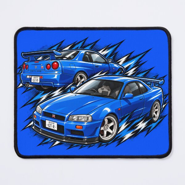 Item preview, Blue Street Legend – Japanese Tuner Car Racing Graphic designed and sold by Lacerta-Design.