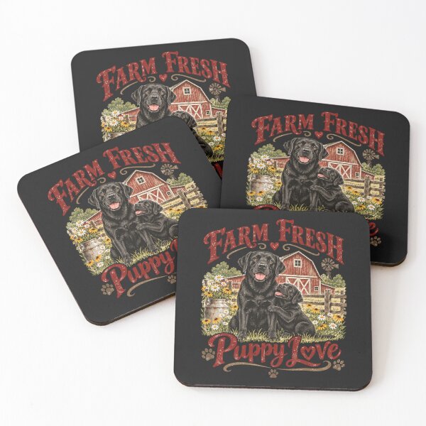 Item preview, Farm Fresh Puppy Love Design designed and sold by PawPlanetPro.