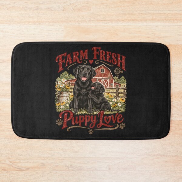 Item preview, Farm Fresh Puppy Love Design designed and sold by PawPlanetPro.