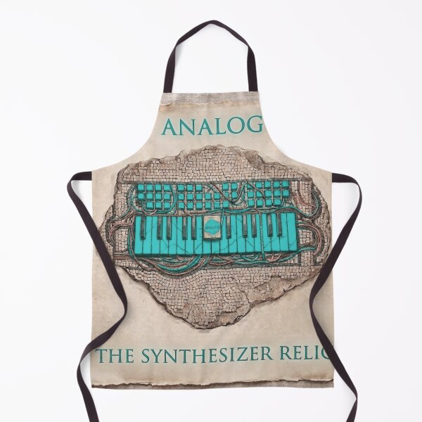 Item preview, The Synthesizer Relic - Analog Music Mosaic designed and sold by codex antique.