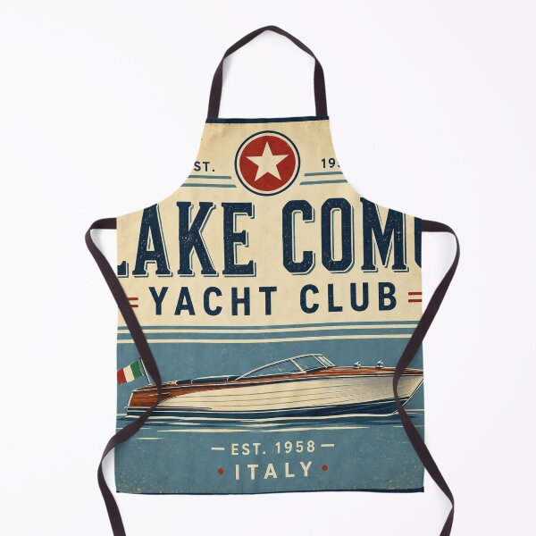 Item preview, Lake Como Yacht Club Vintage Boat | Italian Wooden Speedboat Dad Hat Design designed and sold by Asfyi.