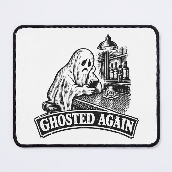 Item preview, Ghosted Again (with Black Lettering) designed and sold by VelvetRoom.