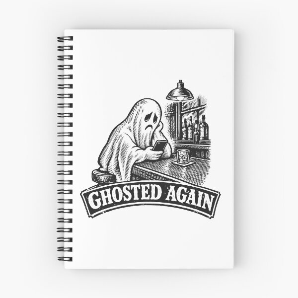 Item preview, Ghosted Again (with Black Lettering) designed and sold by VelvetRoom.