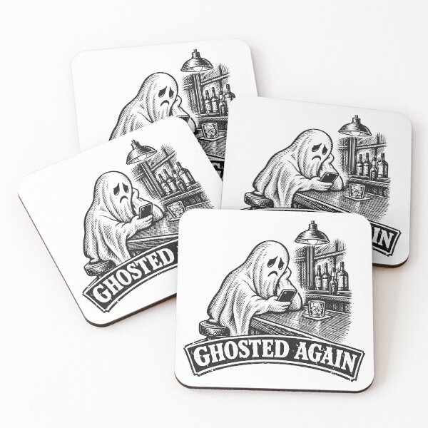 Item preview, Ghosted Again (with Black Lettering) designed and sold by VelvetRoom.
