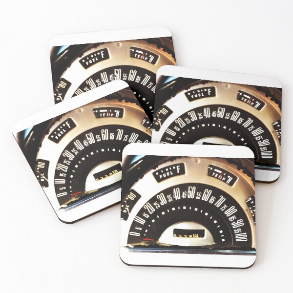 Item preview, 1950s Classic Car Speedometer With Gauges designed and sold by WHBPhotoArt.