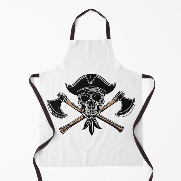 Item preview, Pirate Skull Cross Axes Illustration designed and sold by BetweenForms.