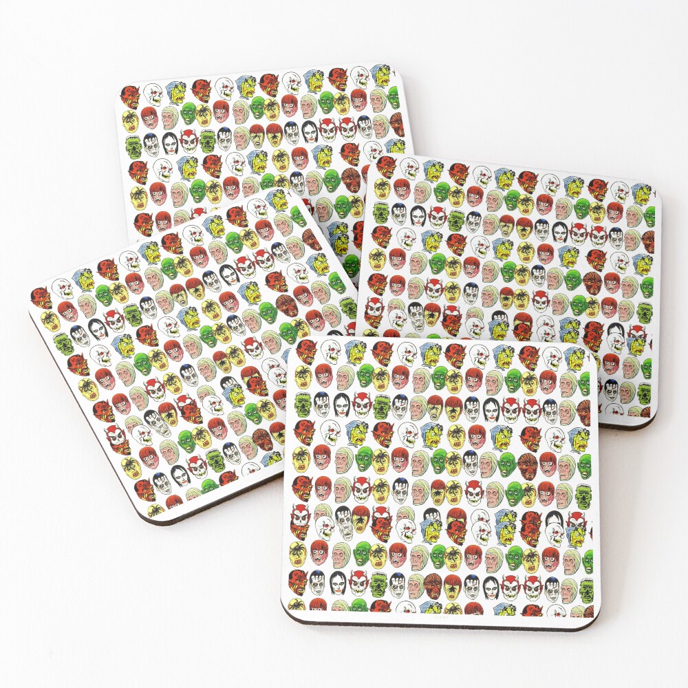 Item preview, Coasters (Set of 4) designed and sold by RiseAgainComics.