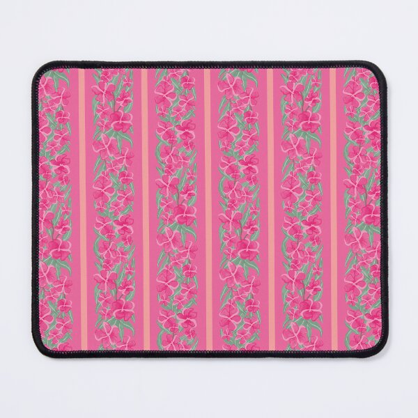 Item preview, oleander stripe - toxic summer - pink orange designed and sold by Stephanie Fiona Design.