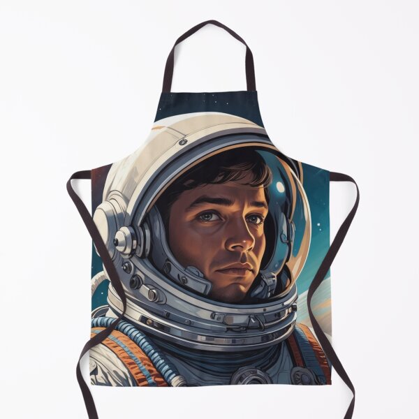 Item preview, Comic Book Astronaut Portrait designed and sold by GenesisArtis.