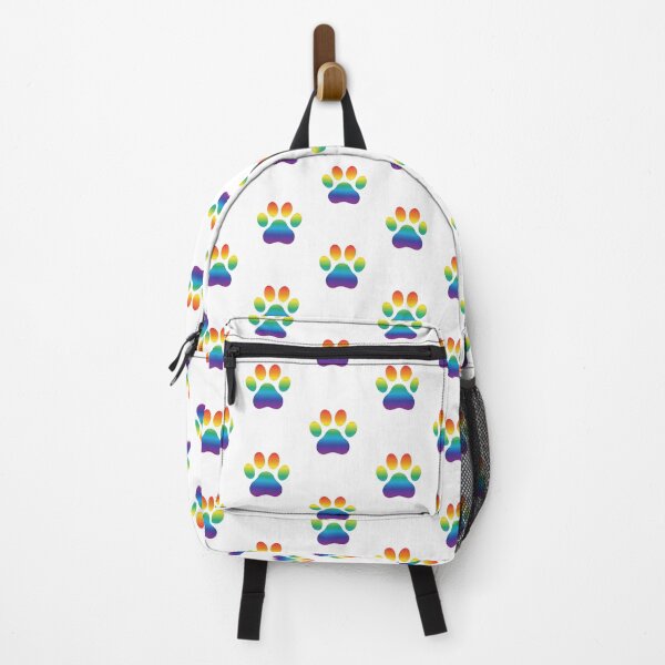 Item preview, Minimalist Rainbow Dog Paw Print - Simplicity Collection designed and sold by Goodthingstree.