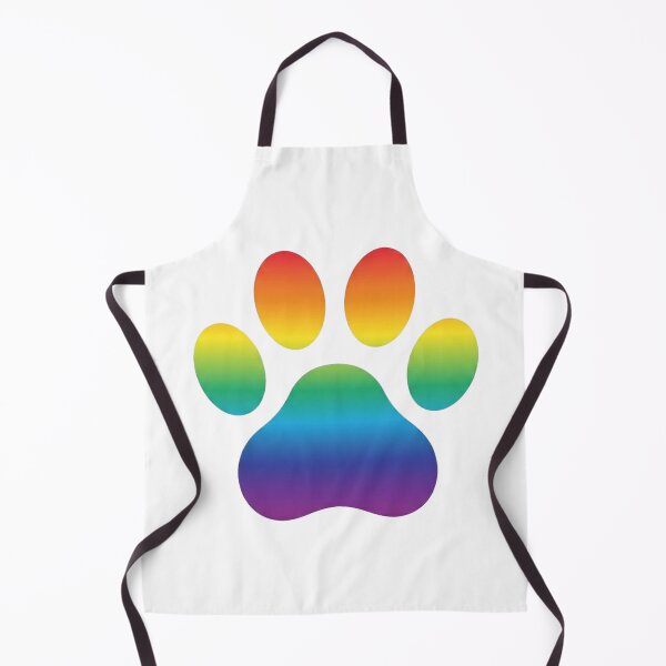 Item preview, Minimalist Rainbow Dog Paw Print - Simplicity Collection designed and sold by Goodthingstree.