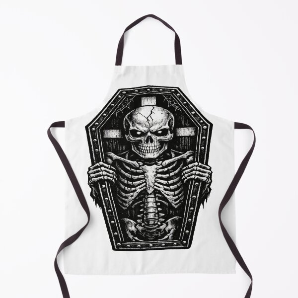 Item preview, Skeleton Rising From Gothic Coffin designed and sold by peteys71.