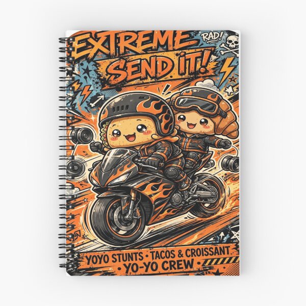 Item preview, Extreme Bike Yo-Yo Stunts Taco Croissant Phone Case Sports designed and sold by HydStyle99.