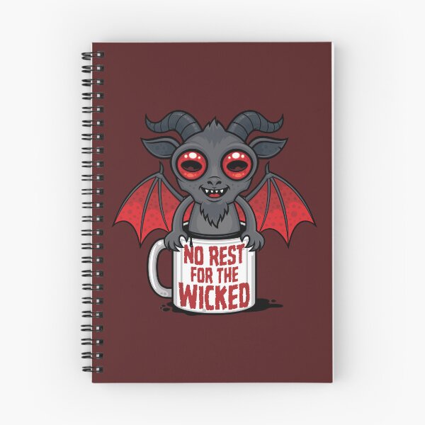 Item preview, No Rest for the Wicked Coffee Demon designed and sold by fizzgig.