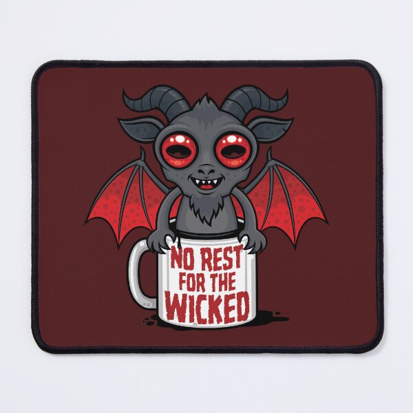 Item preview, No Rest for the Wicked Coffee Demon designed and sold by fizzgig.