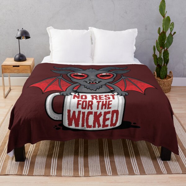 Item preview, No Rest for the Wicked Coffee Demon designed and sold by fizzgig.