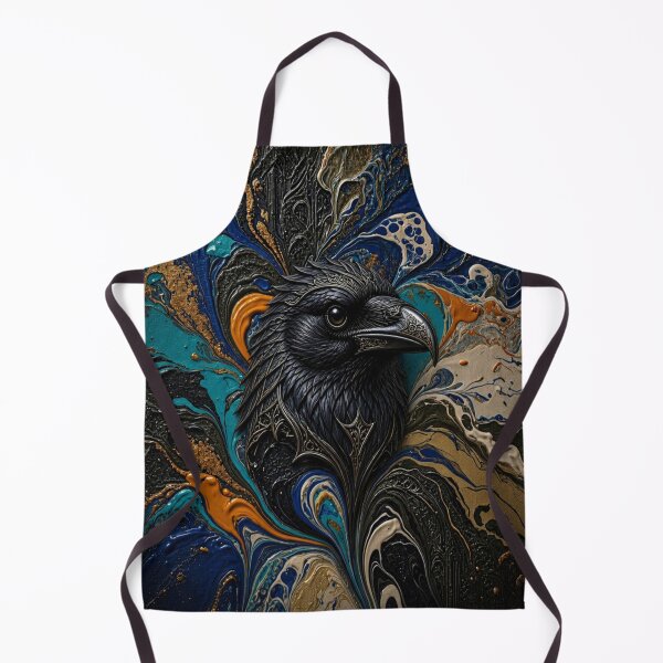 Item preview, Gothic Raven Monarch - Mystical Purple Smoke & Dark Armor Art Collection designed and sold by Breezes-of-Ida.