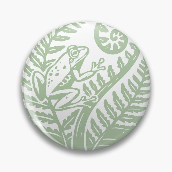 Item preview, The Frog & Fern BIG designed and sold by IDEADESIGNCO.
