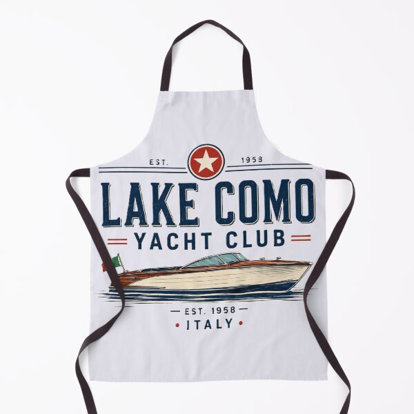 Item preview, Lake Como Yacht Club Vintage Boat | Italian Wooden Speedboat Design designed and sold by Asfyi.