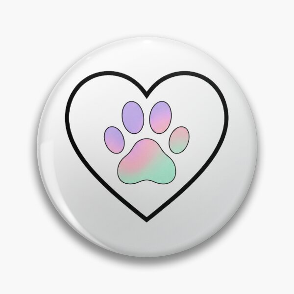 Item preview, Pastel Footprint on Heart - Simplicity Collection designed and sold by Goodthingstree.