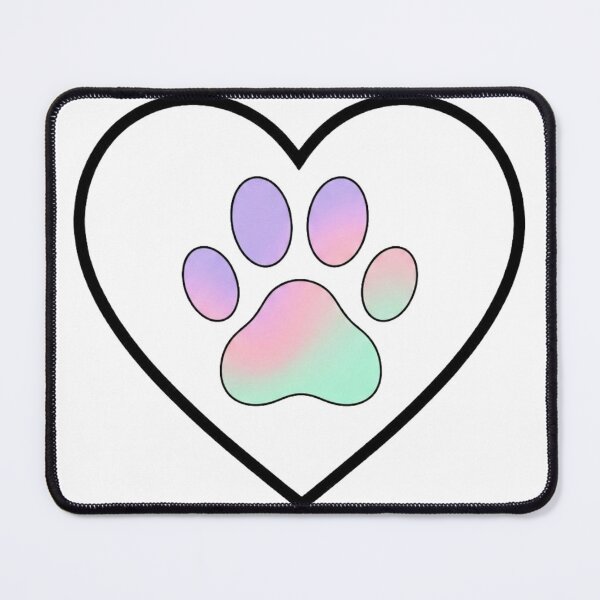 Item preview, Pastel Footprint on Heart - Simplicity Collection designed and sold by Goodthingstree.