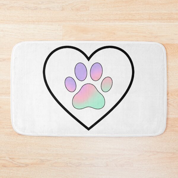 Item preview, Pastel Footprint on Heart - Simplicity Collection designed and sold by Goodthingstree.