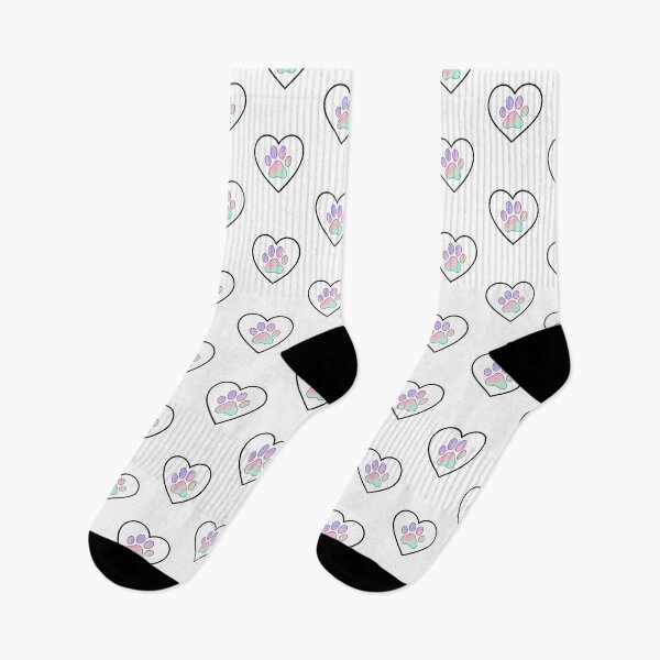 Item preview, Pastel Footprint on Heart - Simplicity Collection designed and sold by Goodthingstree.