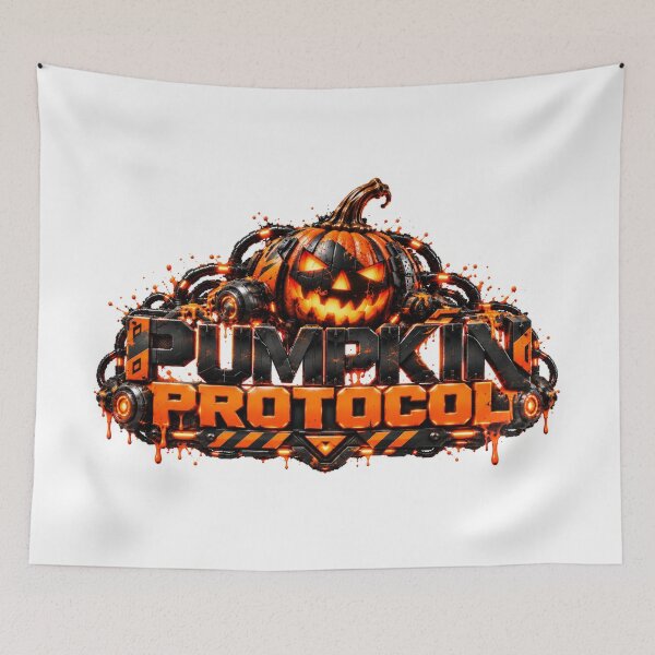 Item preview, Pumpkin Protocol Cyber Halloween designed and sold by DansCreations42.