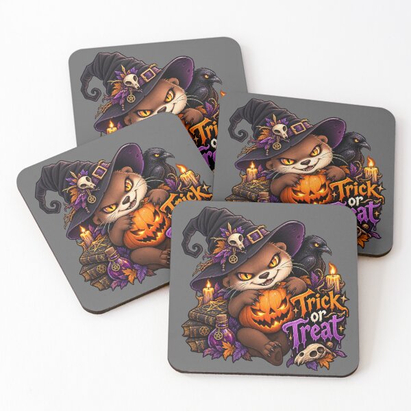 Item preview, Funny Otter Meme Collection - Trick or Treat Spooky Otter Halloween Meme designed and sold by MiraLumeStudio.