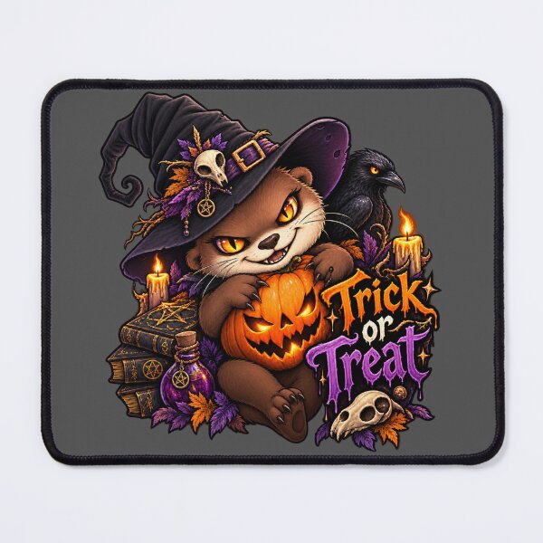 Item preview, Funny Otter Meme Collection - Trick or Treat Spooky Otter Halloween Meme designed and sold by MiraLumeStudio.