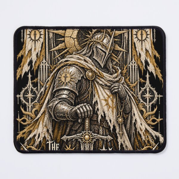 Item preview, The Pale Sun Knight Dark Fantasy designed and sold by Ashen Threads Studio.