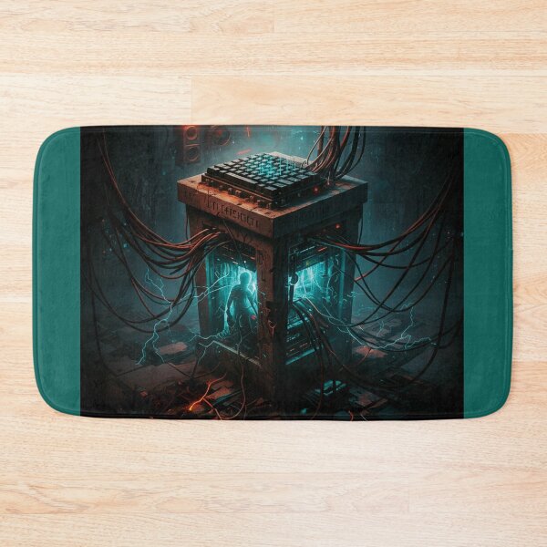 Item preview, Cyber-Sarcophagus Brutalist Art // Industrial Ruins designed and sold by codex antique.