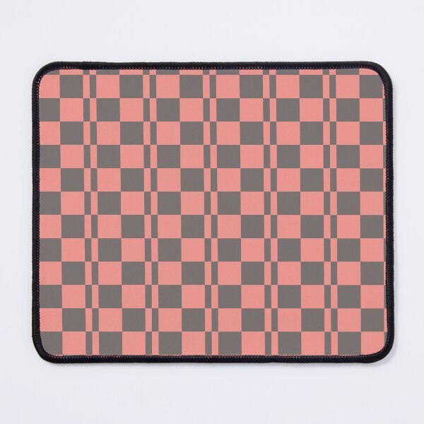 Item preview, Pink and Gray Checkerboard Zigzag designed and sold by CocoRand.