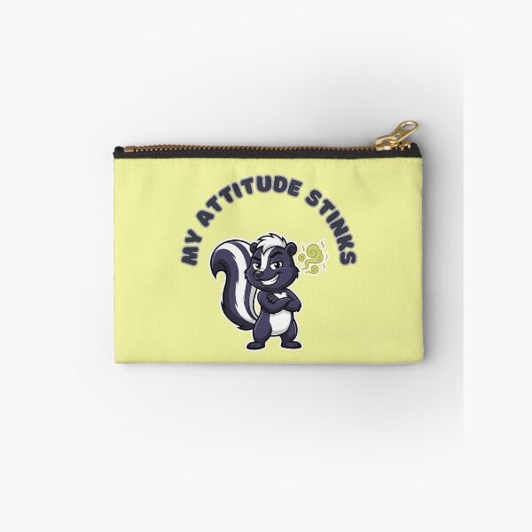 Item preview, My Attitude Stinks Sarcastic Funny Skunk designed and sold by ZeroContextArt.